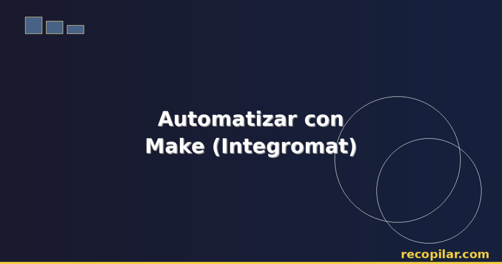 Automatizar Recopilación de Datos con Make (Integromat)