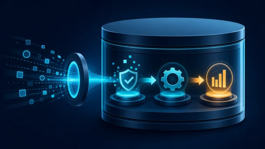 Rutina SQL almacenada dentro de la base de datos y ejecutada con parámetros